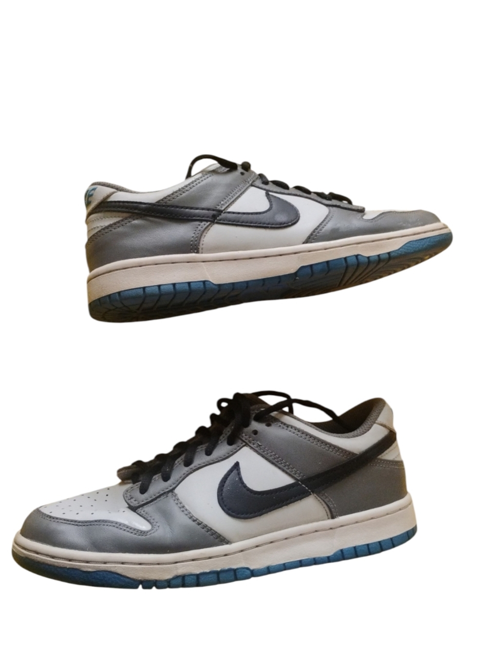 Nike Big Kids Low Dunks Cool Gray Size 6Y